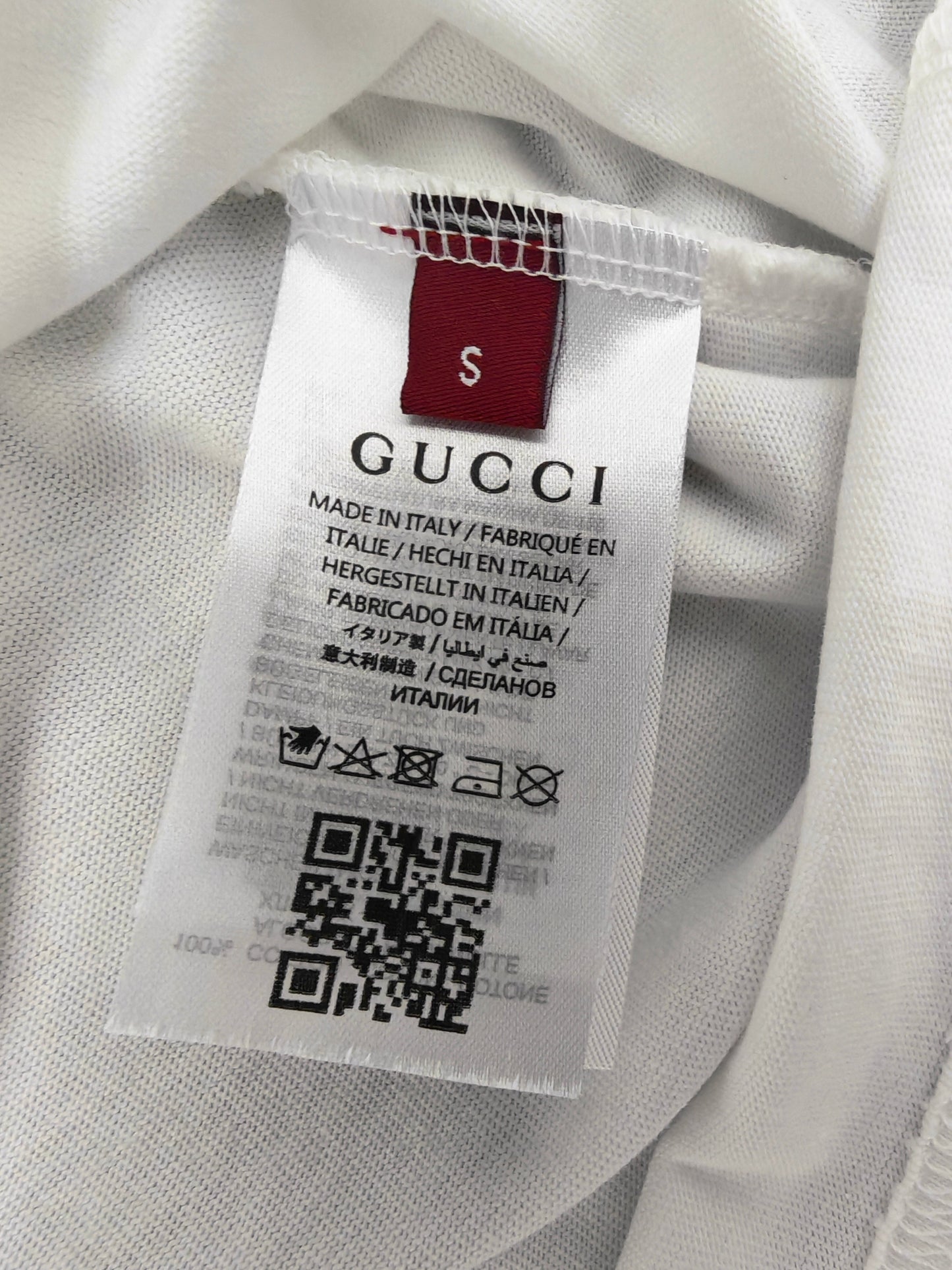 Camiseta Prestige Gucci Blanca