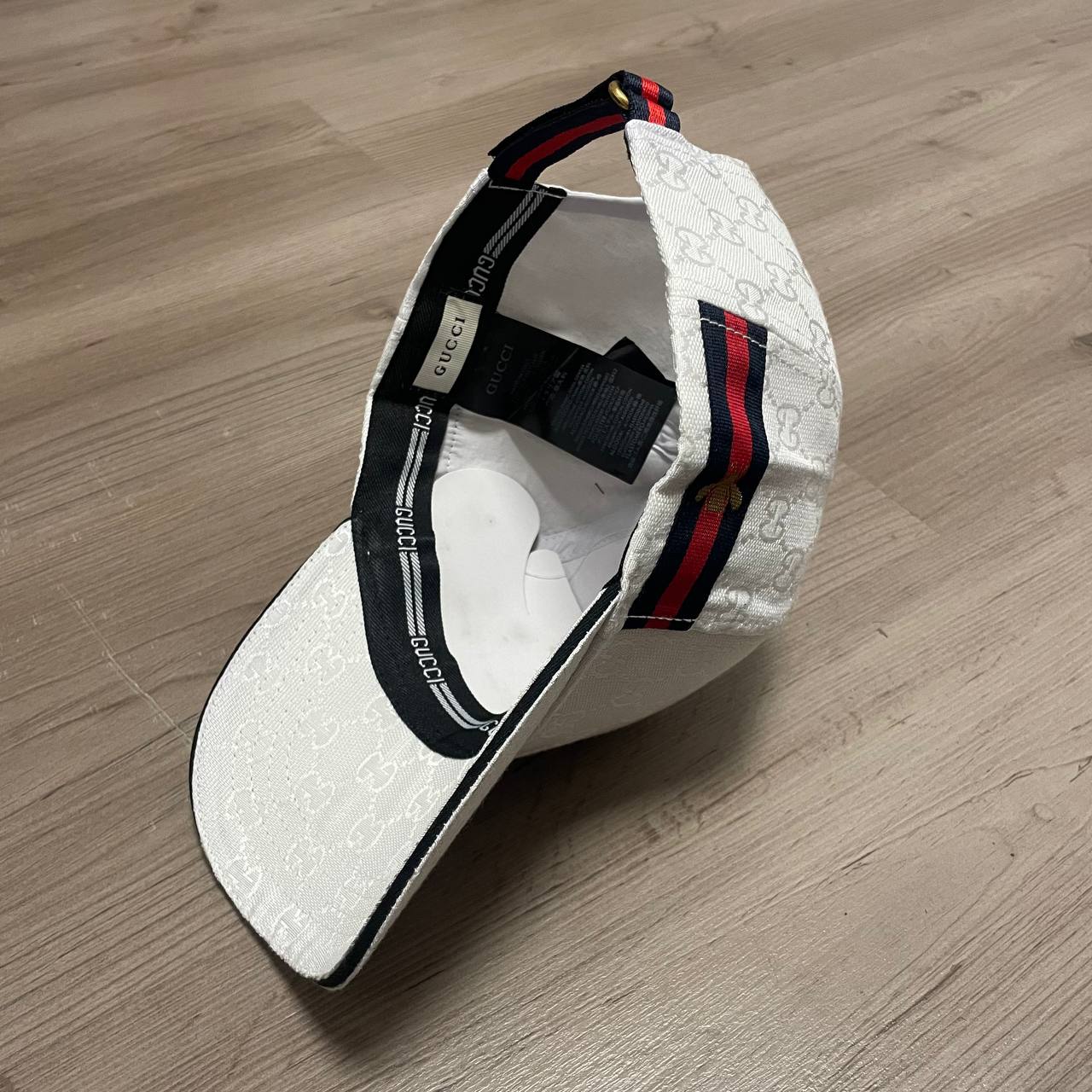 Gorra Gucci blanca