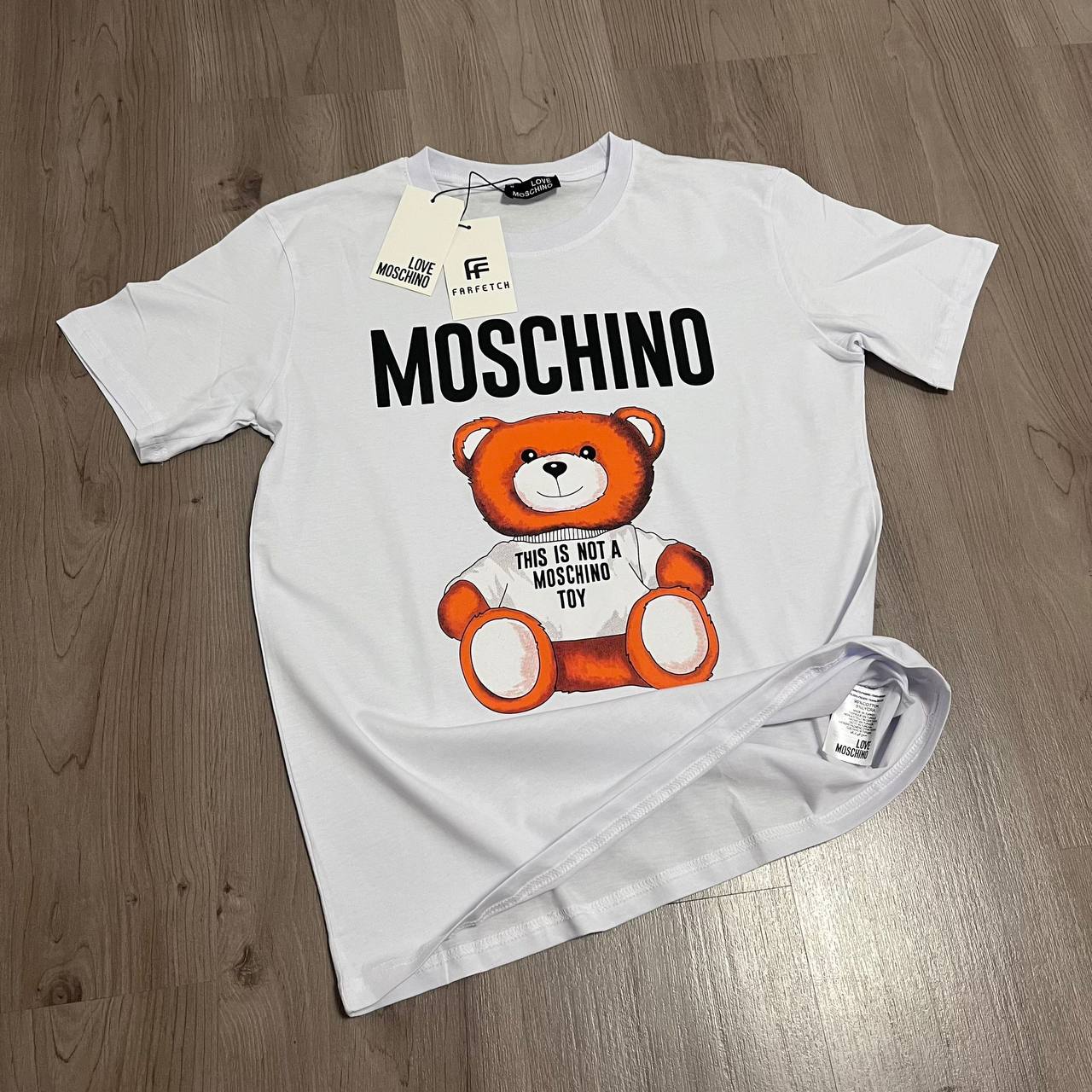 Camiseta Moschino PREMIUM blanca