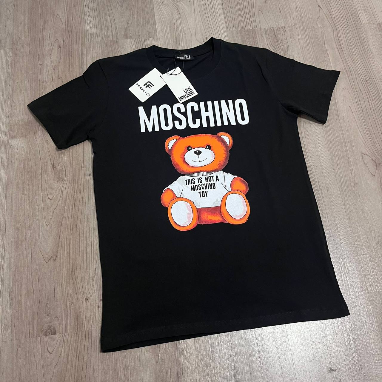 Camiseta Moschino PREMIUM negra