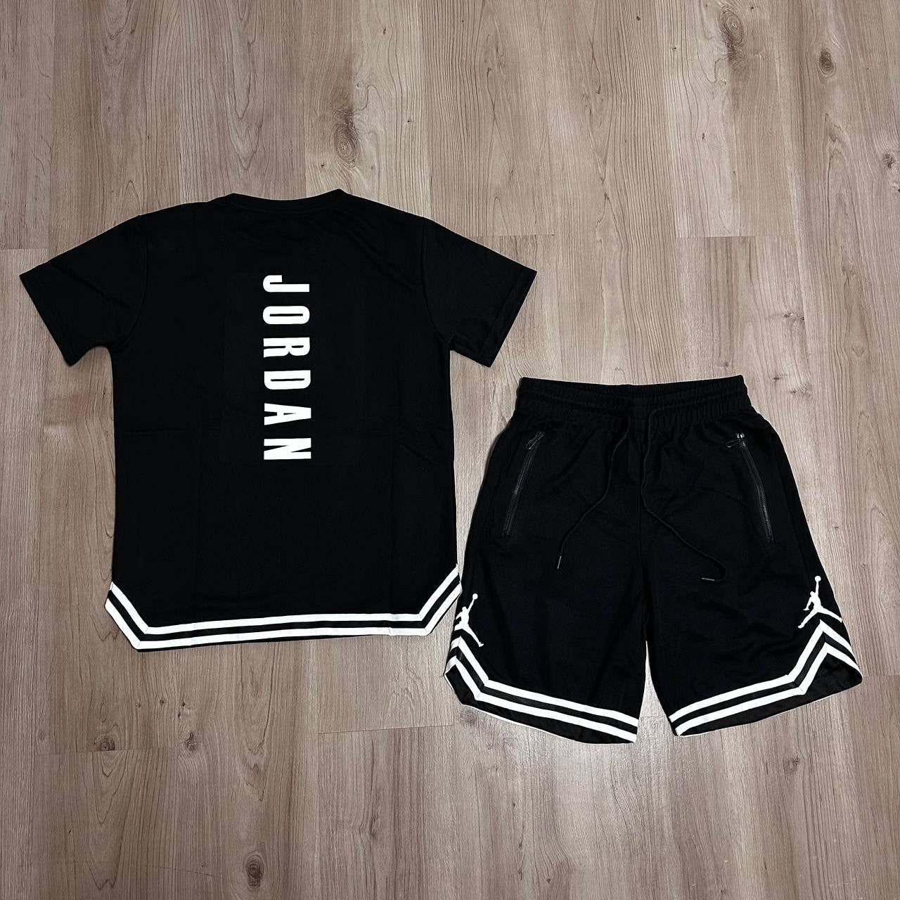 Conjunto corto Jordan Negro