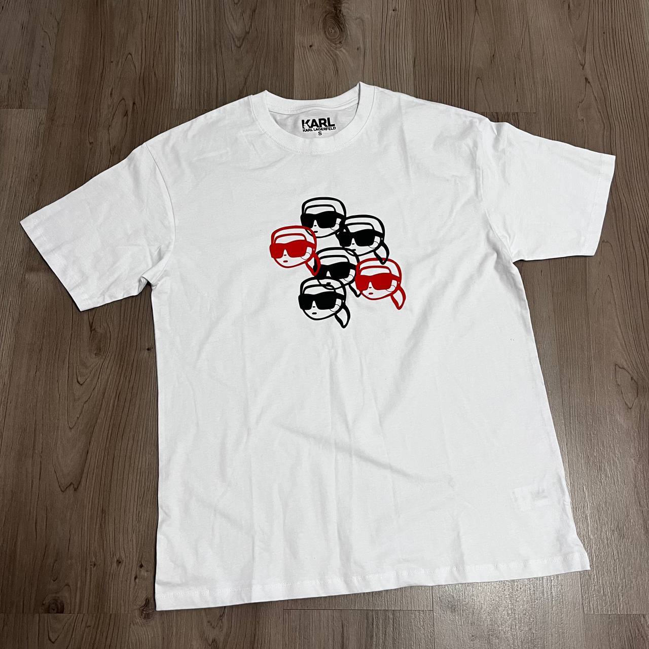 Camiseta Karl Oversize Blanca