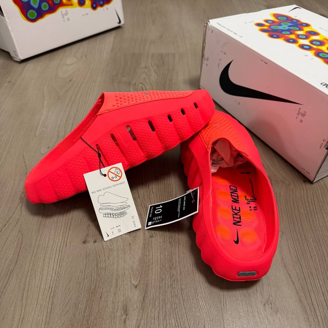 Nike Mind chanclas Rojas