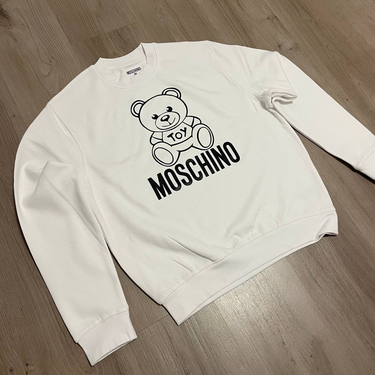 Sudadera Moschino blanca