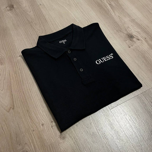 Camiseta polo Guess negro