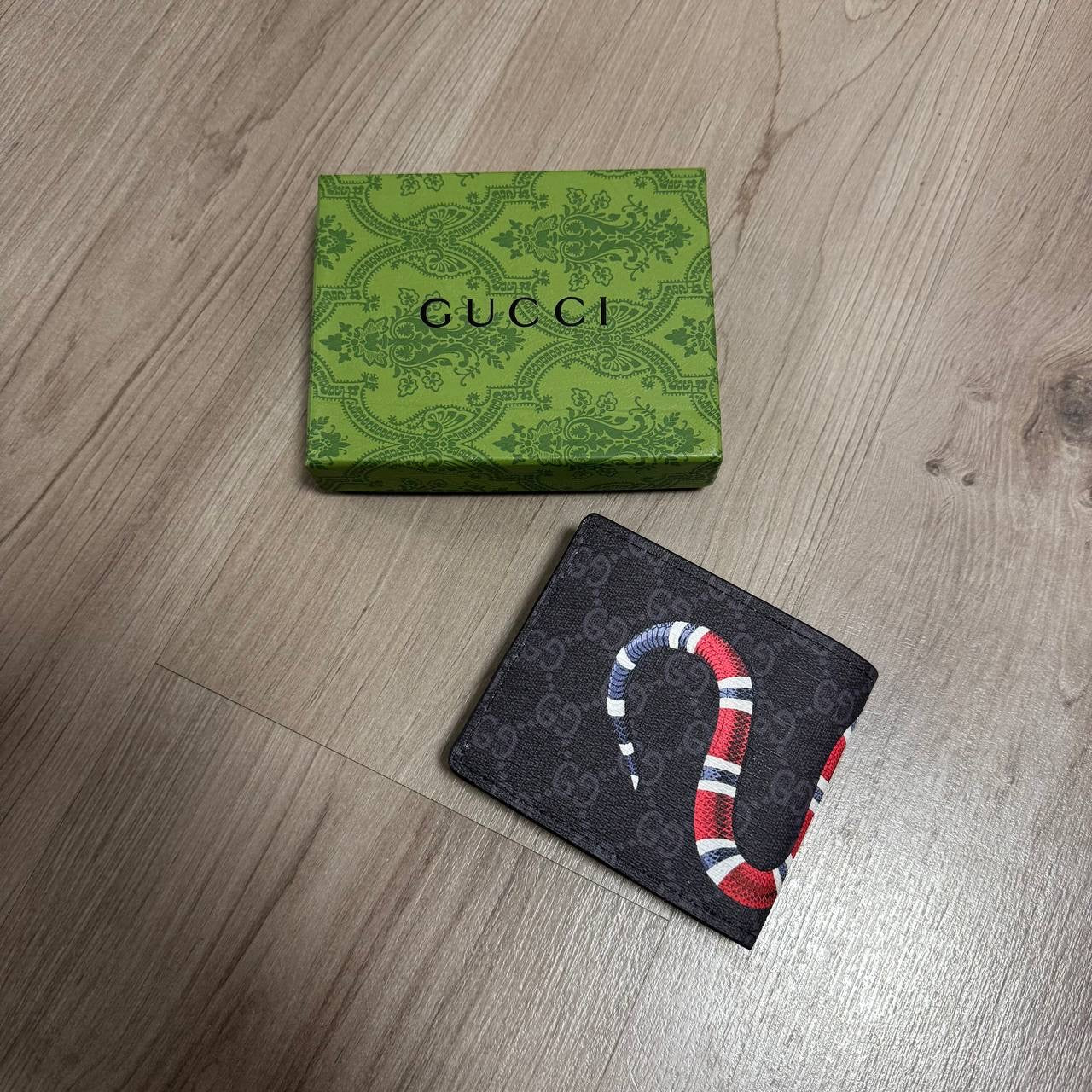 Billetera Gucci Snake Black
