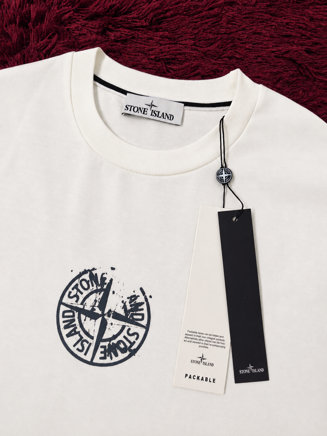 Camiseta Prestige Stone Island Blanca