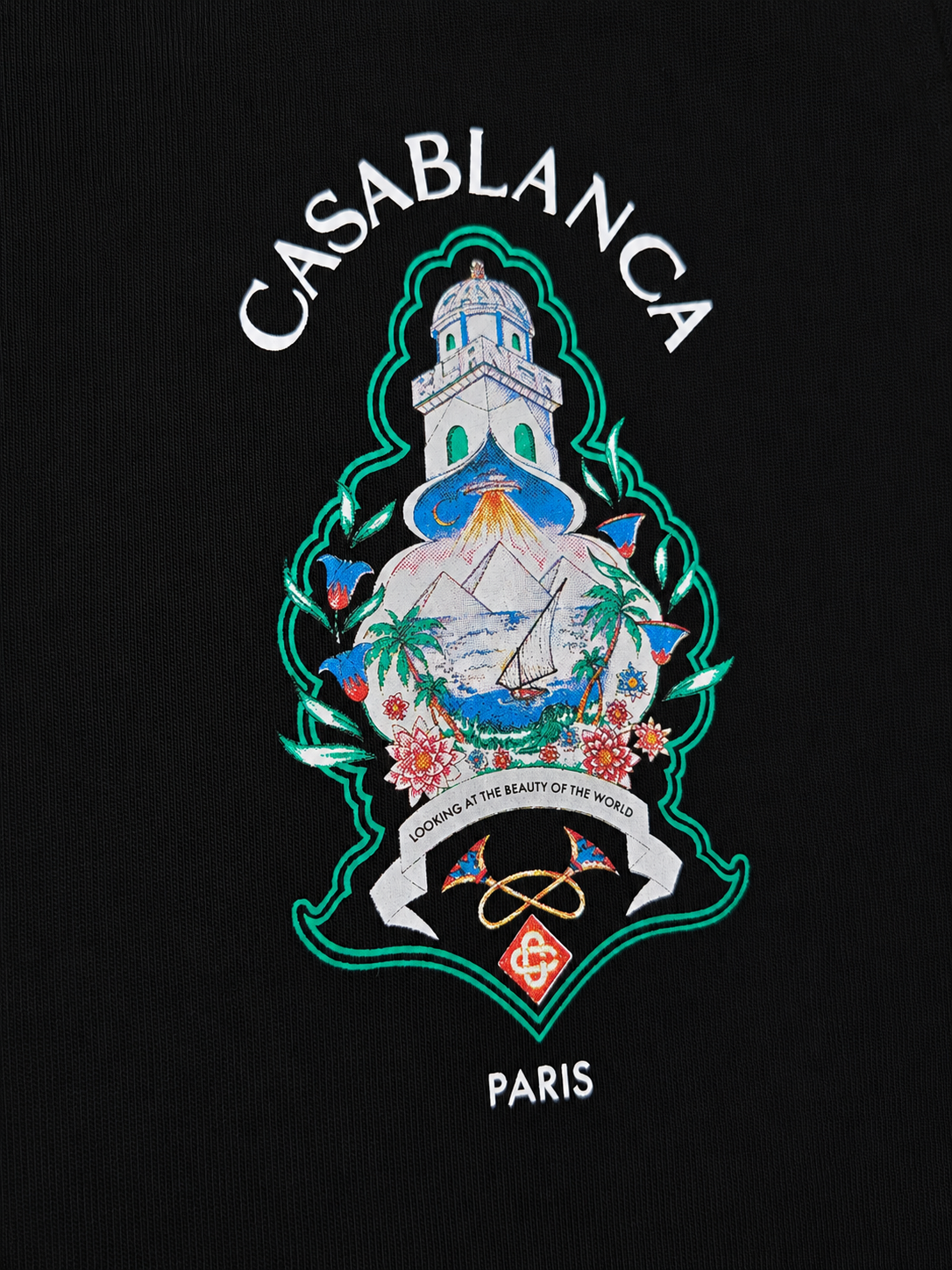 Camiseta Prestige Casa Blanca Paris Negra