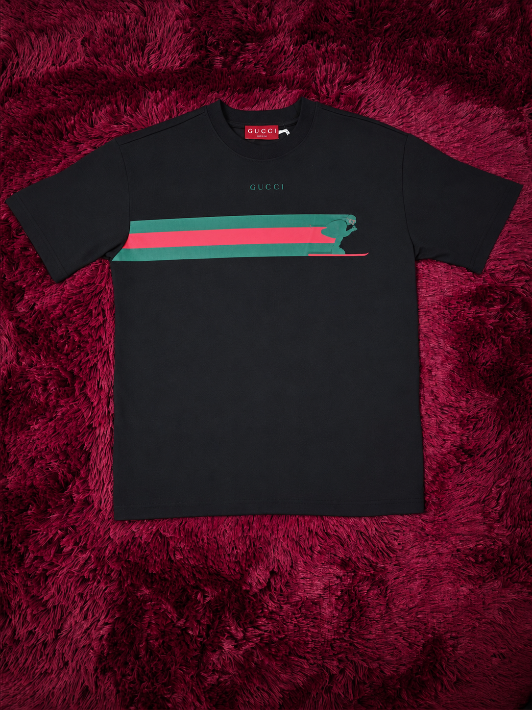Camiseta Prestige Gucci Negra