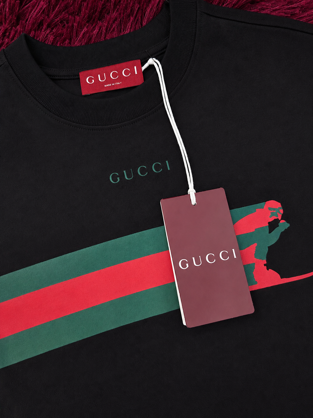 Camiseta Prestige Gucci Negra