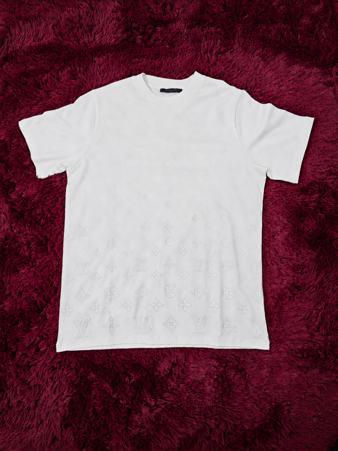 Camiseta Prestige Louis Vuitton Blanca Logos