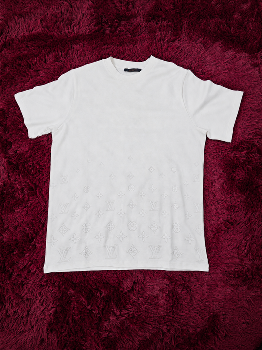Camiseta Prestige Louis Vuitton Blanca Logos