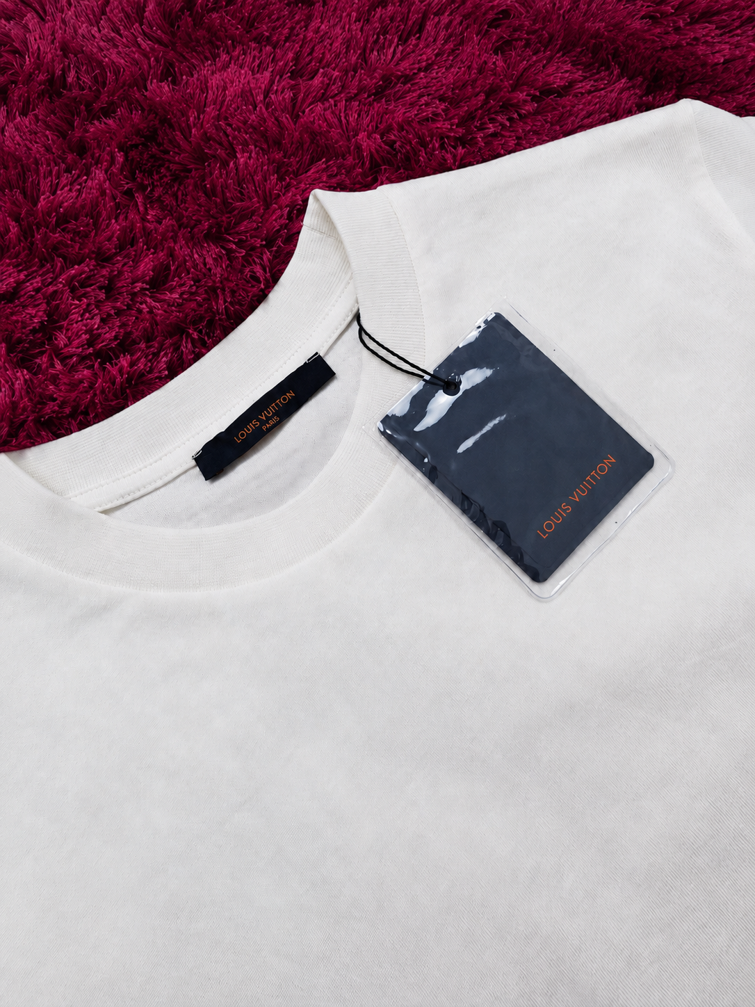 Camiseta Prestige Louis Vuitton Blanca Logos