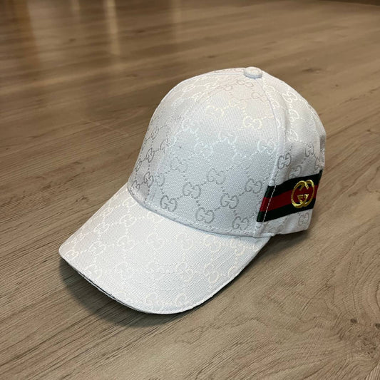 Gorra Gucci blanca