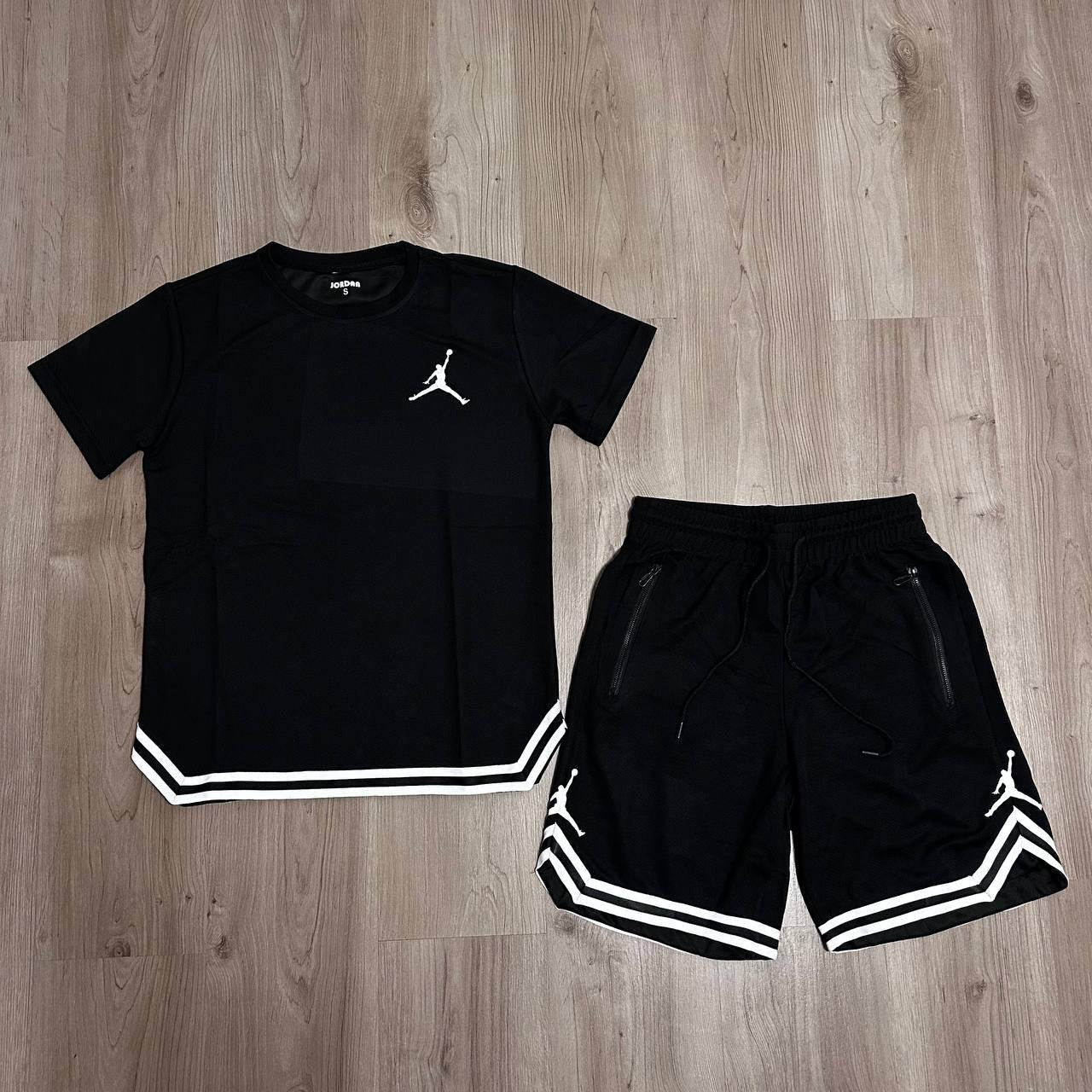 Conjunto corto Jordan Negro