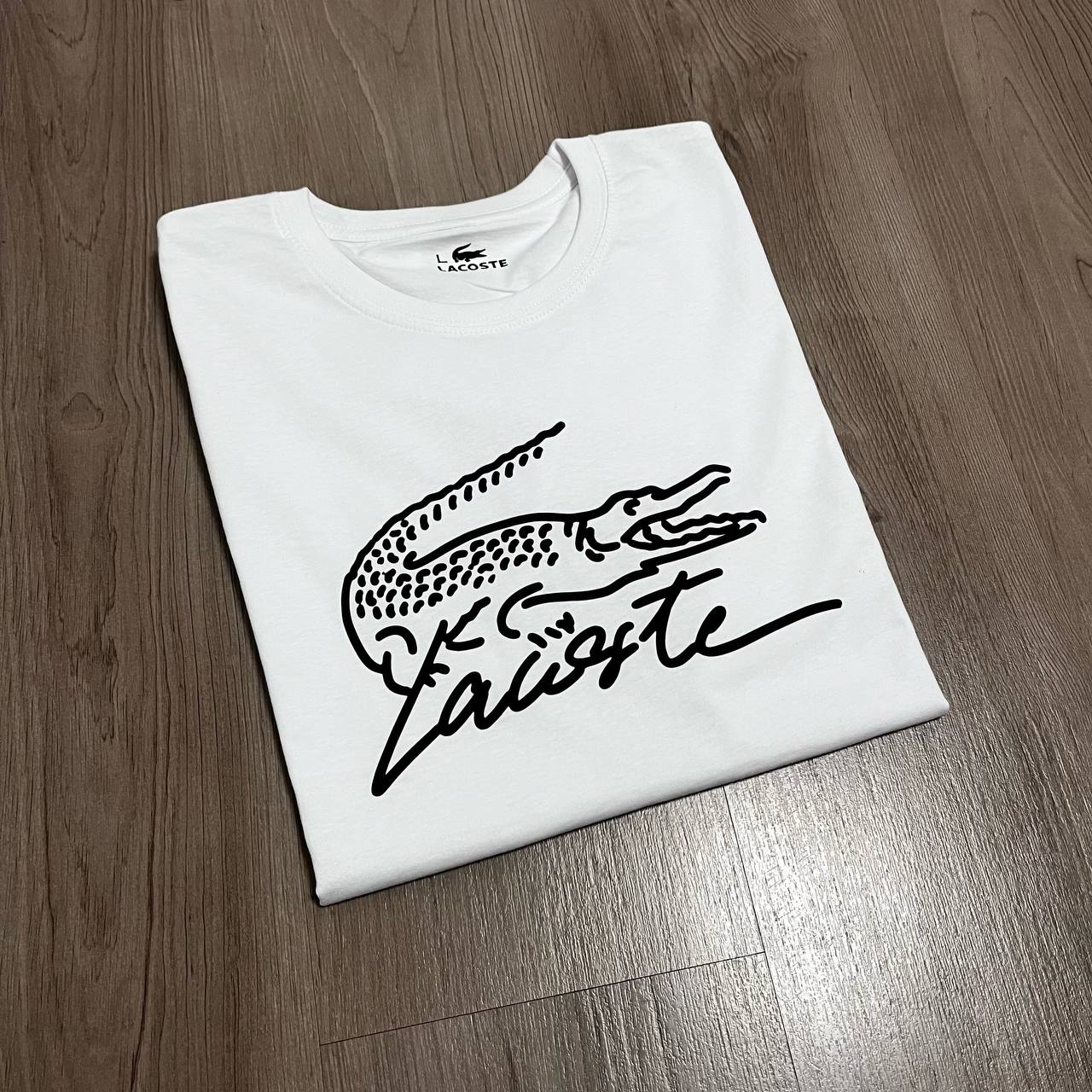 Camiseta Lacost blanca