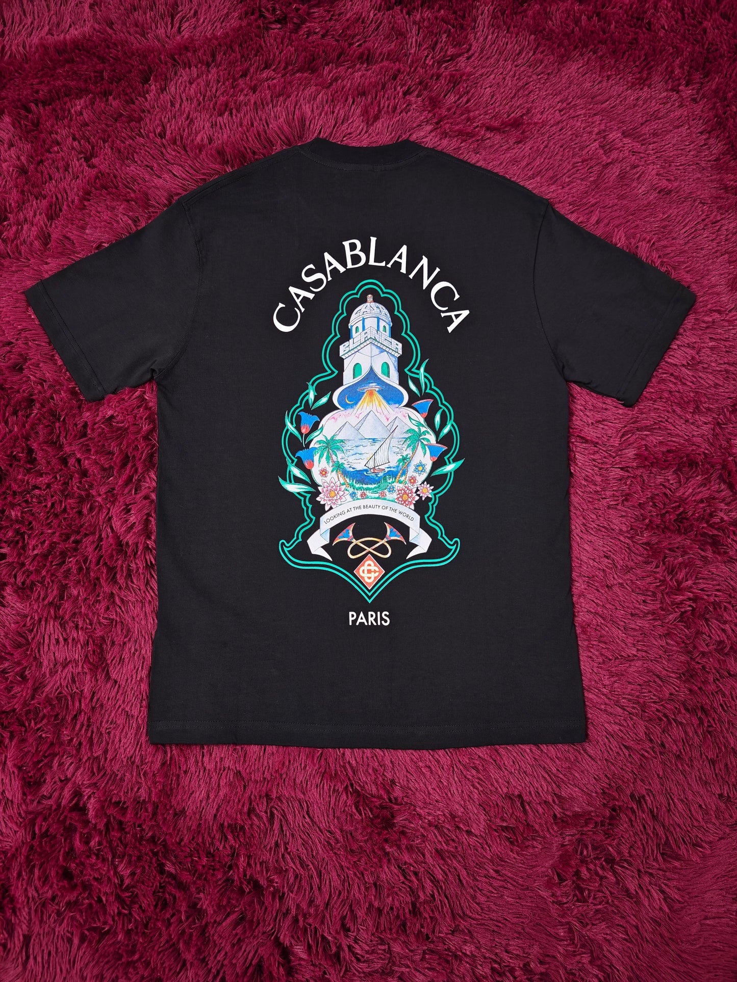 Camiseta Prestige Casa Blanca Paris Negra