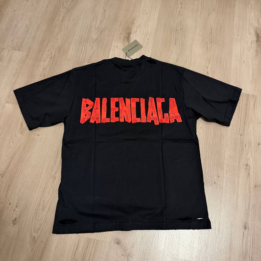 Camiseta Balenciaga Premium Negra