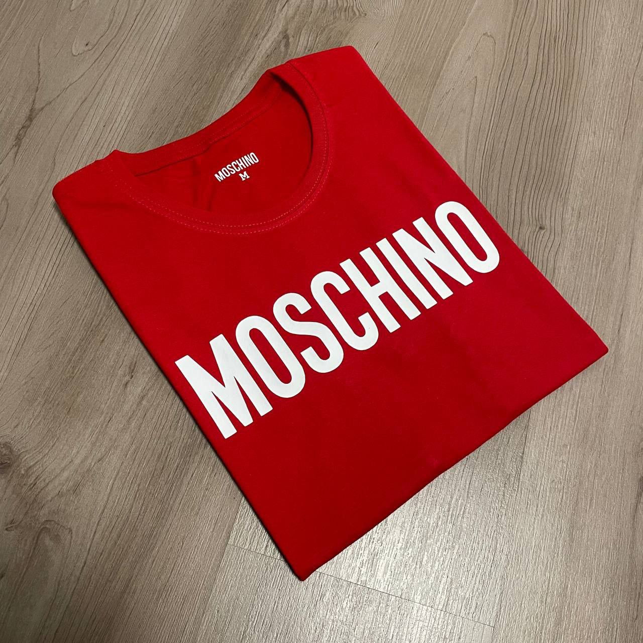 Camiseta Moschino roja